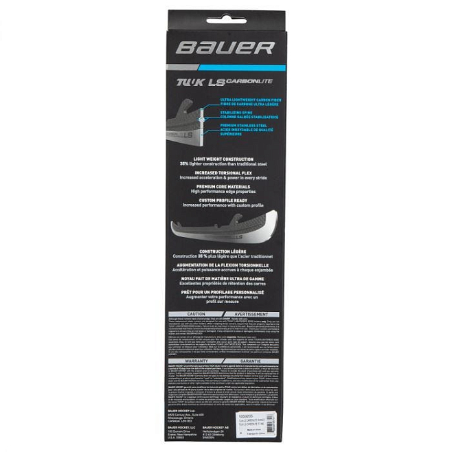 Лезвие для коньков BAUER TUUK LS CARBONLITE SR (ПАРА) Hockeyhub.ru